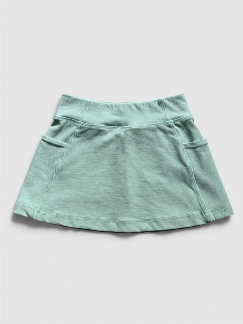 Hanna Andersson Girls Active Skort Size 4 100cm Mint Green Built In Shorts